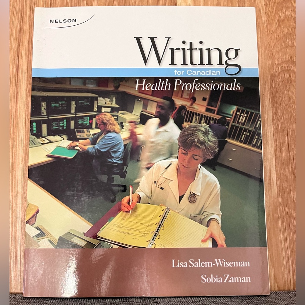 Writing. For health professionals. Textbook